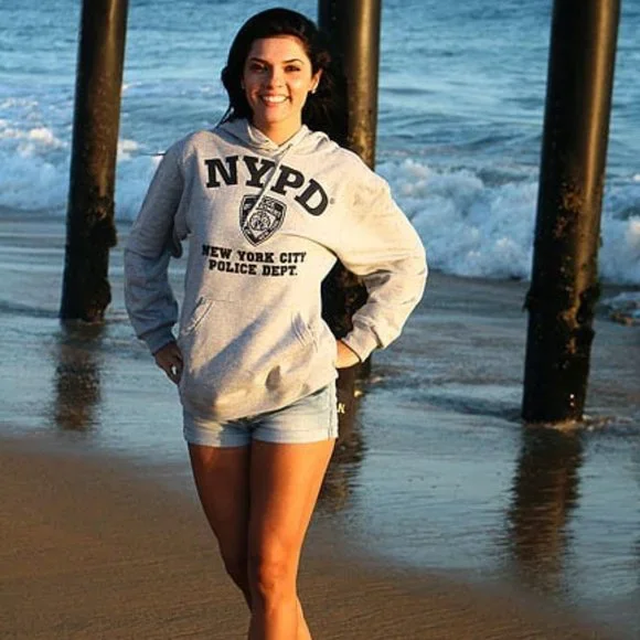 Gray NYPD Hooded Sweatshirt unisex hoodie NWT - Picture 5 of 6